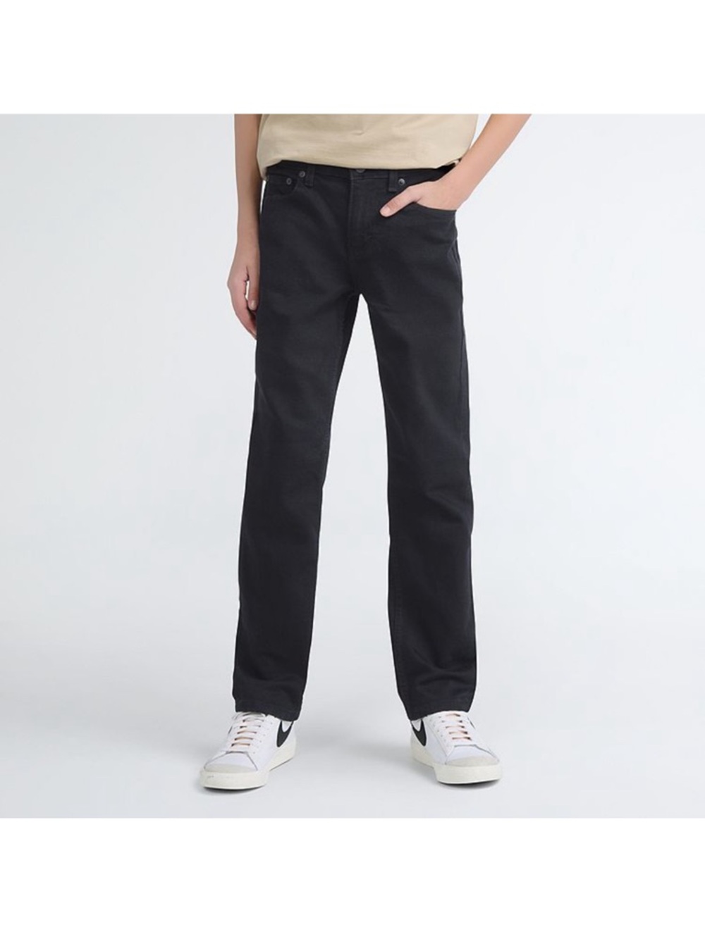 Levi's 502 Jeans Black Boys Size 18